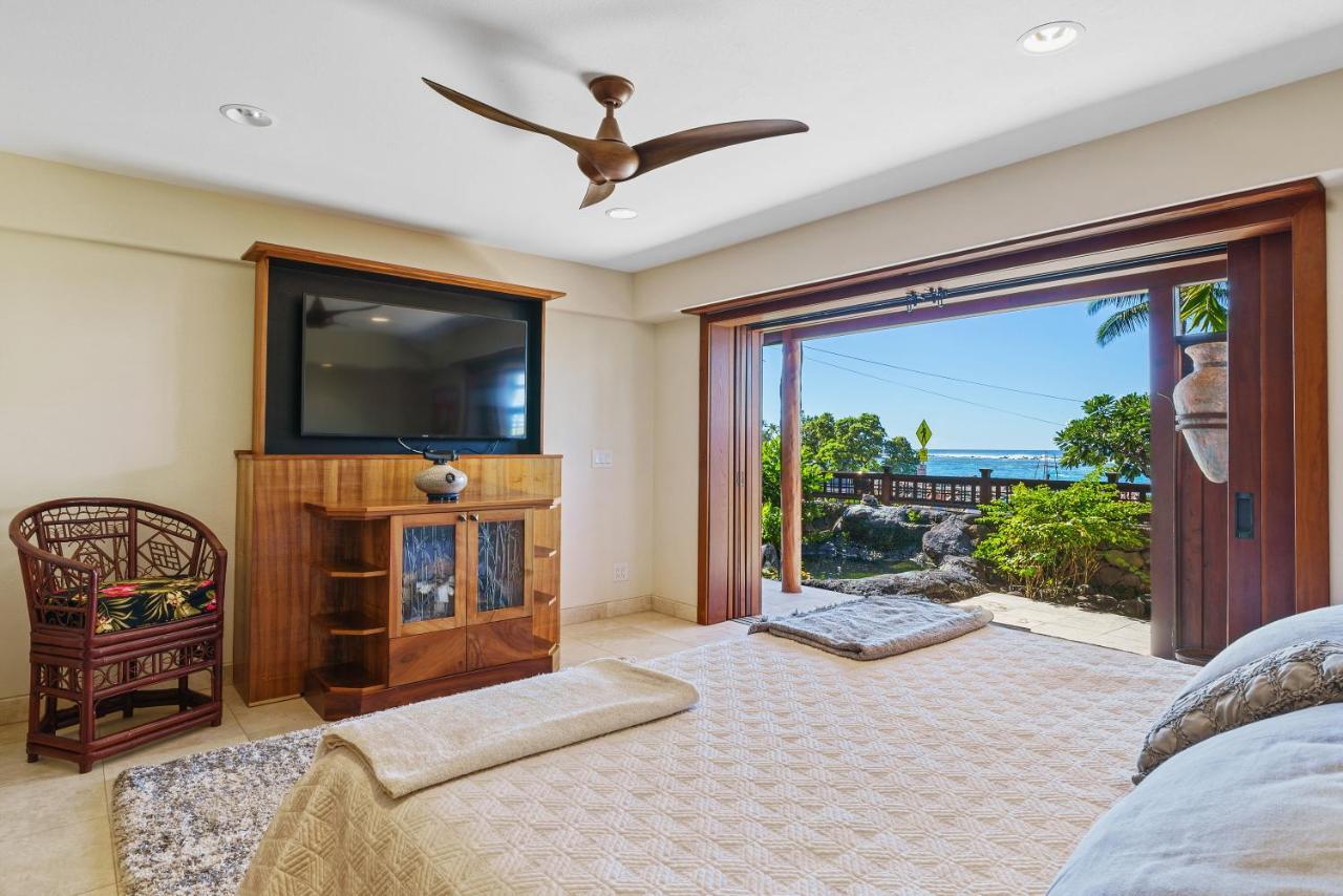 Seaspray Oceanview Apartment Kailua-Kona Exterior foto