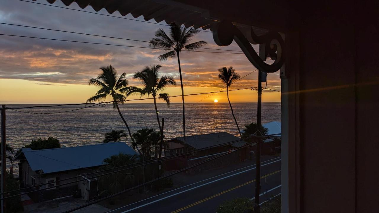 Seaspray Oceanview Apartment Kailua-Kona Exterior foto