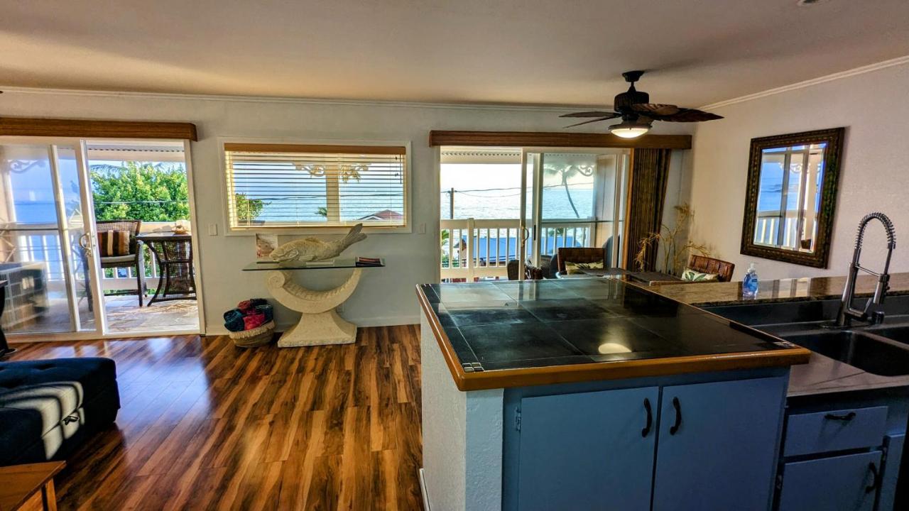 Seaspray Oceanview Apartment Kailua-Kona Exterior foto