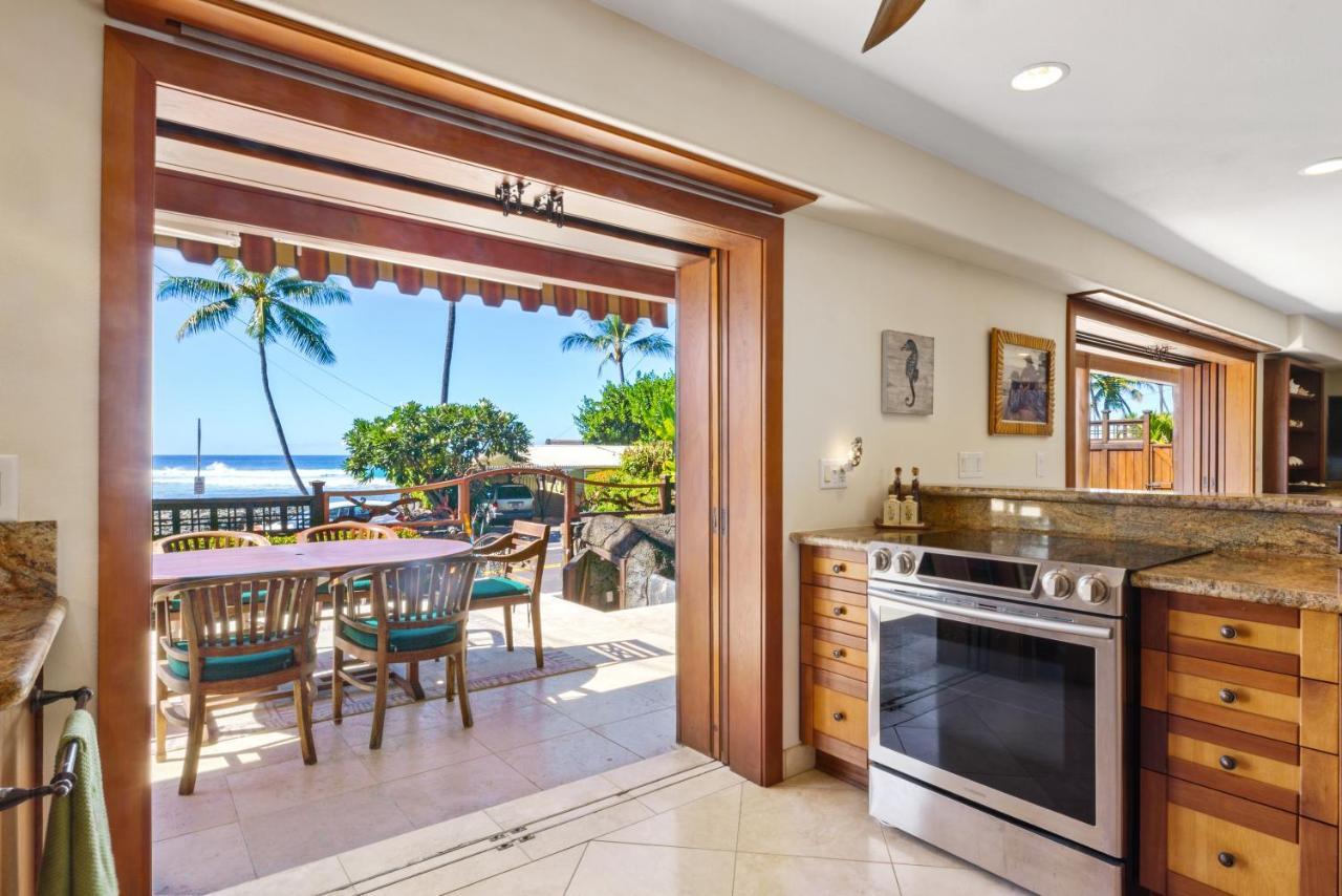 Seaspray Oceanview Apartment Kailua-Kona Exterior foto