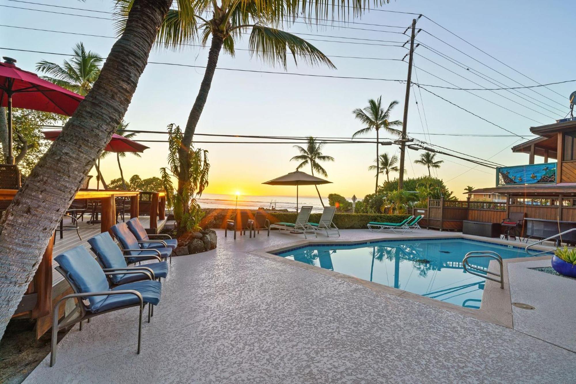 Seaspray Oceanview Apartment Kailua-Kona Exterior foto