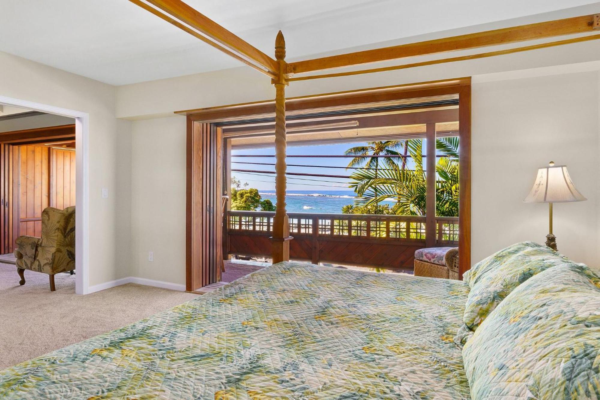 Seaspray Oceanview Apartment Kailua-Kona Exterior foto