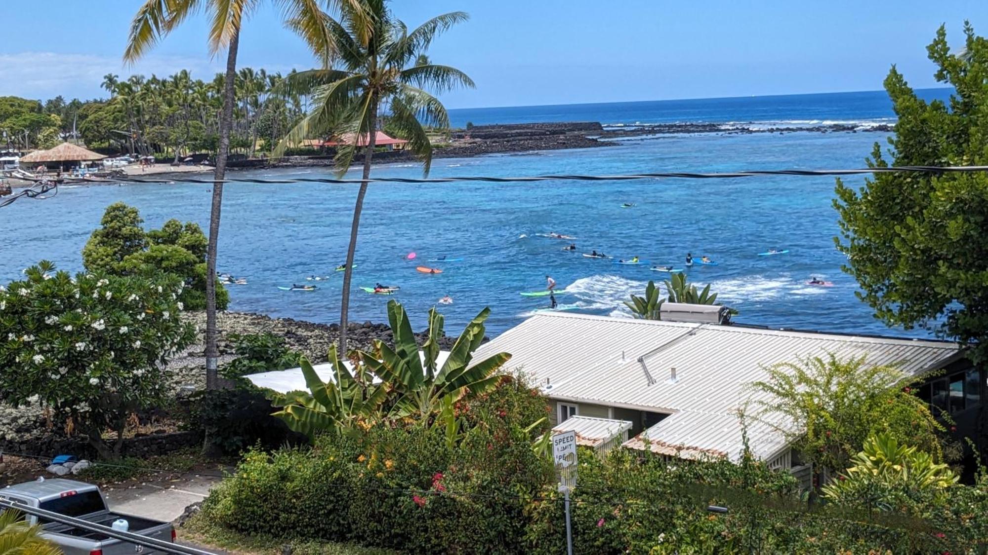 Seaspray Oceanview Apartment Kailua-Kona Exterior foto