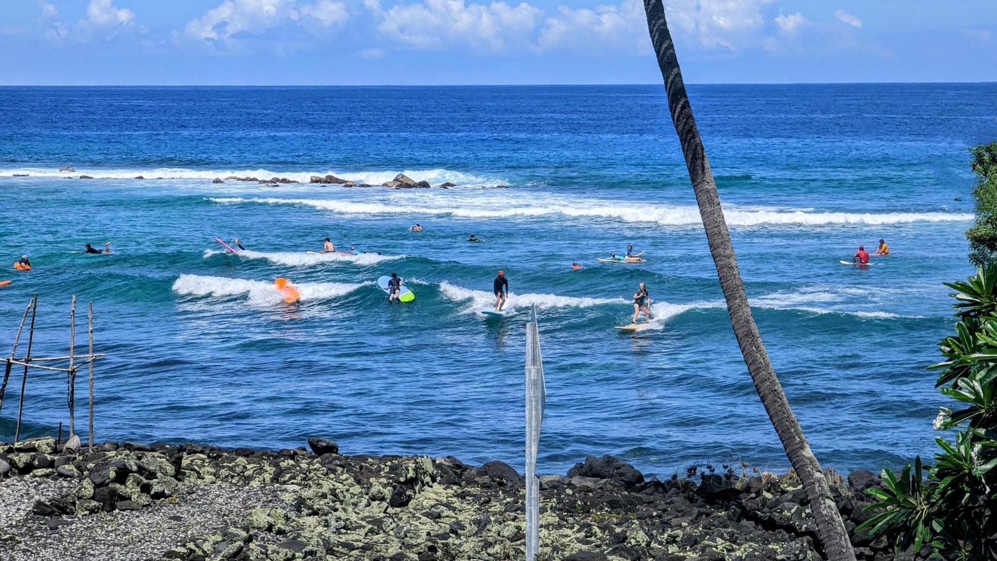 Seaspray Oceanview Apartment Kailua-Kona Exterior foto